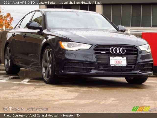 2014 Audi A6 3.0 TDI quattro Sedan in Moonlight Blue Metallic