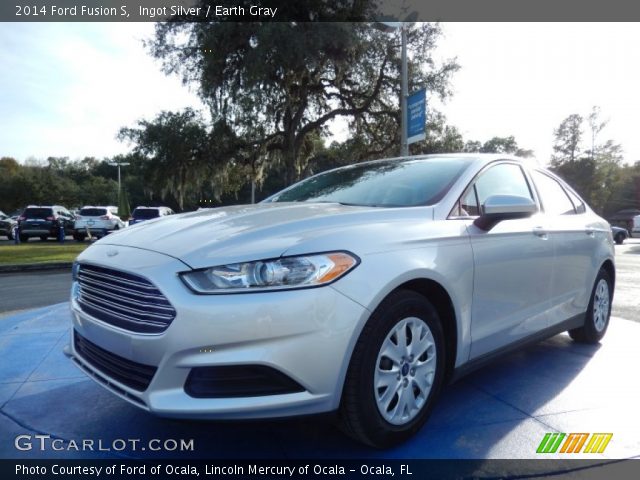 2014 Ford Fusion S in Ingot Silver