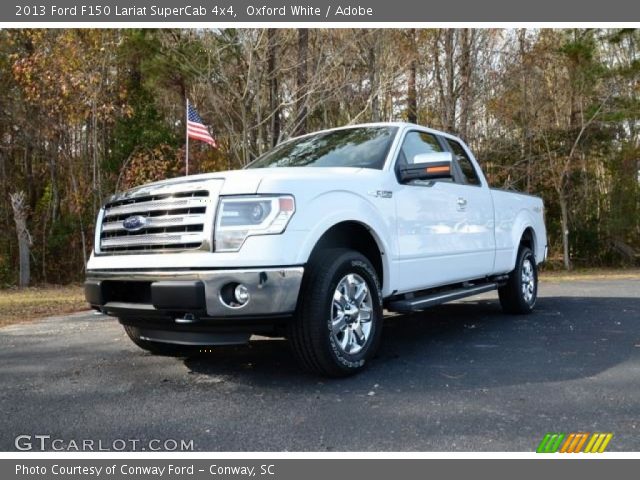 2013 Ford F150 Lariat SuperCab 4x4 in Oxford White