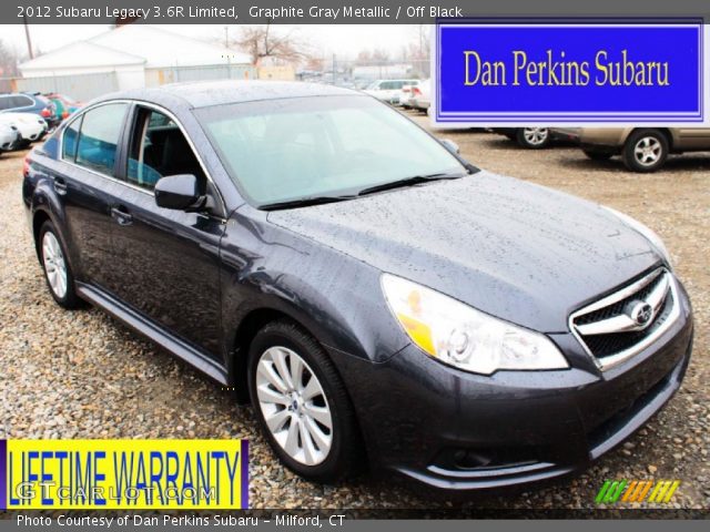 2012 Subaru Legacy 3.6R Limited in Graphite Gray Metallic