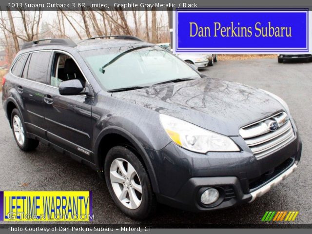 2013 Subaru Outback 3.6R Limited in Graphite Gray Metallic