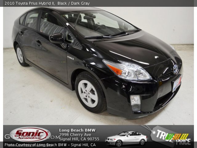 2010 Toyota Prius Hybrid II in Black