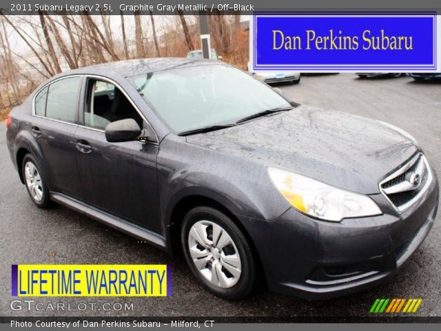 2011 Subaru Legacy 2.5i in Graphite Gray Metallic