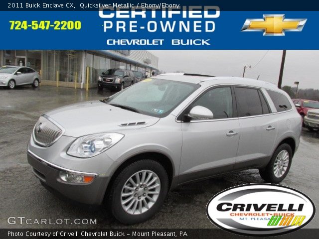 2011 Buick Enclave CX in Quicksilver Metallic