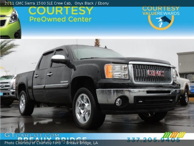 2011 GMC Sierra 1500 SLE Crew Cab in Onyx Black