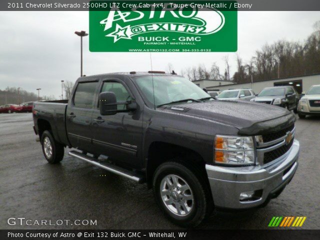 2011 Chevrolet Silverado 2500HD LTZ Crew Cab 4x4 in Taupe Grey Metallic