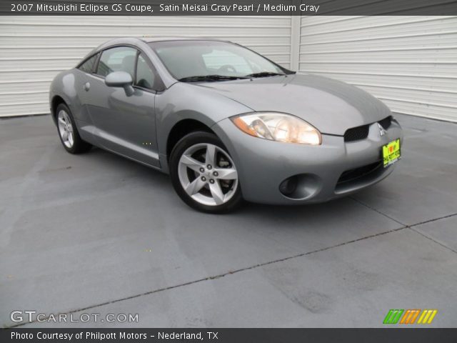 2007 Mitsubishi Eclipse GS Coupe in Satin Meisai Gray Pearl
