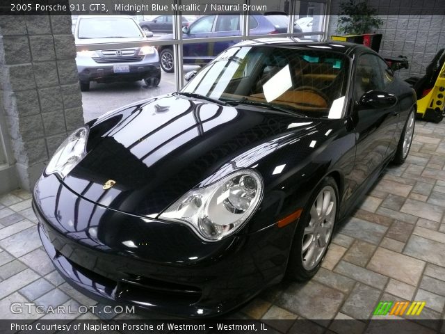 2005 Porsche 911 GT3 in Midnight Blue Metallic
