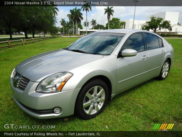 2004 Nissan Maxima 3.5 SL in Liquid Silver Metallic