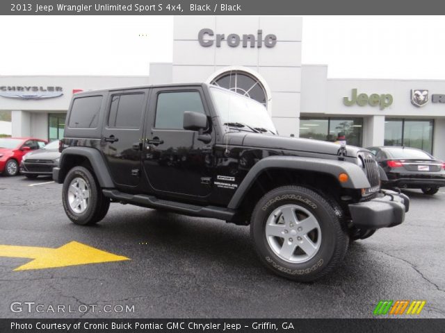 2013 Jeep Wrangler Unlimited Sport S 4x4 in Black