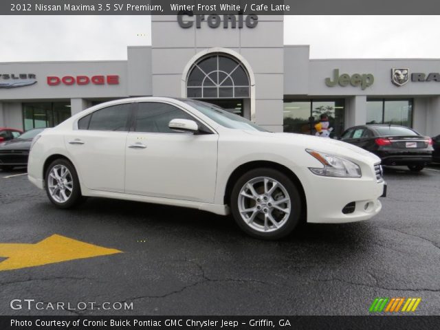 2012 Nissan maxima winter frost #10