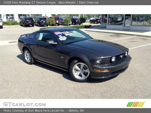 2008 Ford Mustang GT Deluxe Coupe in Alloy Metallic