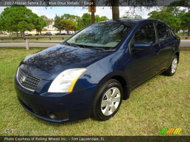2007 Nissan Sentra 2.0 in Blue Onyx Metallic