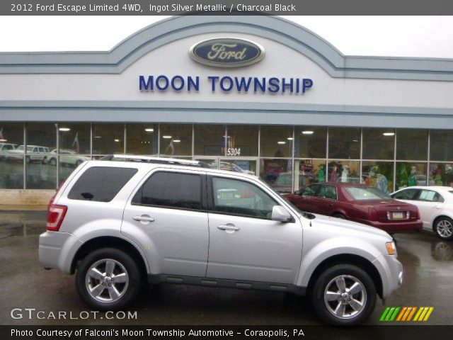 2012 Ford Escape Limited 4WD in Ingot Silver Metallic