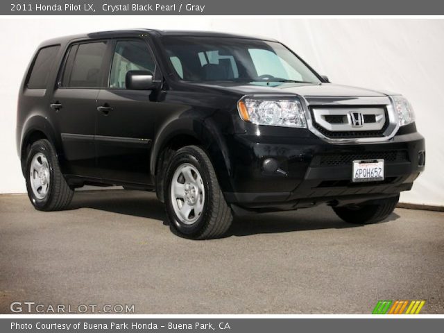 2011 Honda Pilot LX in Crystal Black Pearl