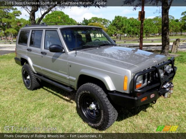 2001 Jeep Cherokee Sport 4x4 in Silverstone Metallic