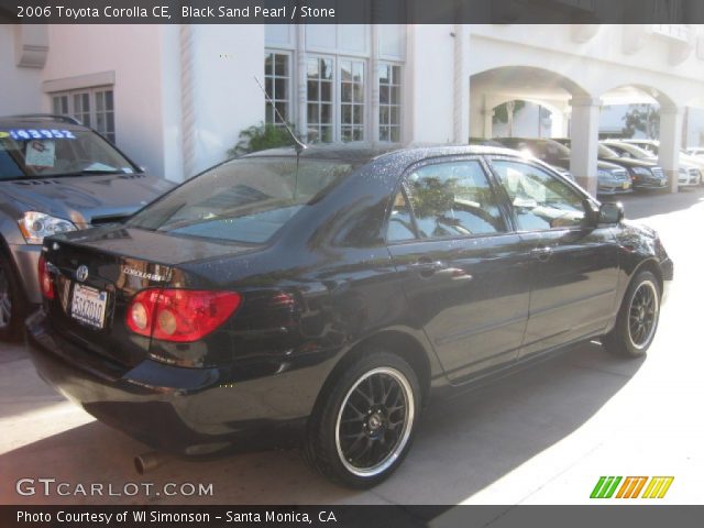 2006 Toyota Corolla CE in Black Sand Pearl