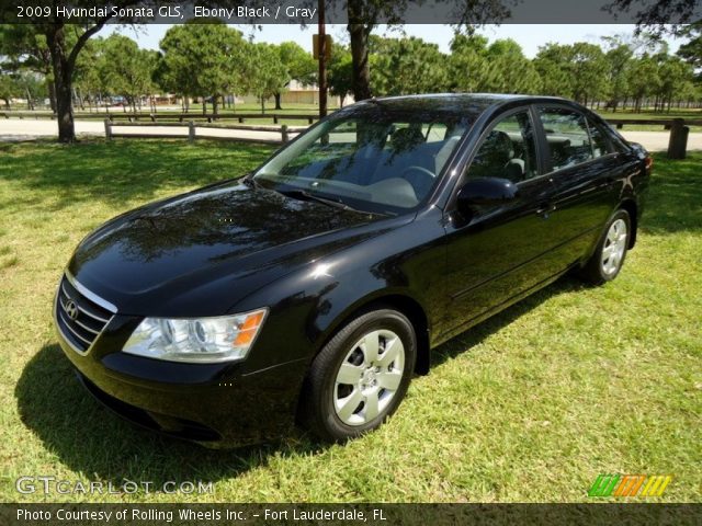 2009 Hyundai Sonata GLS in Ebony Black