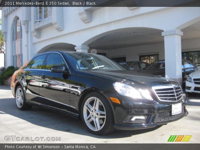 2011 Mercedes-Benz E 350 Sedan in Black
