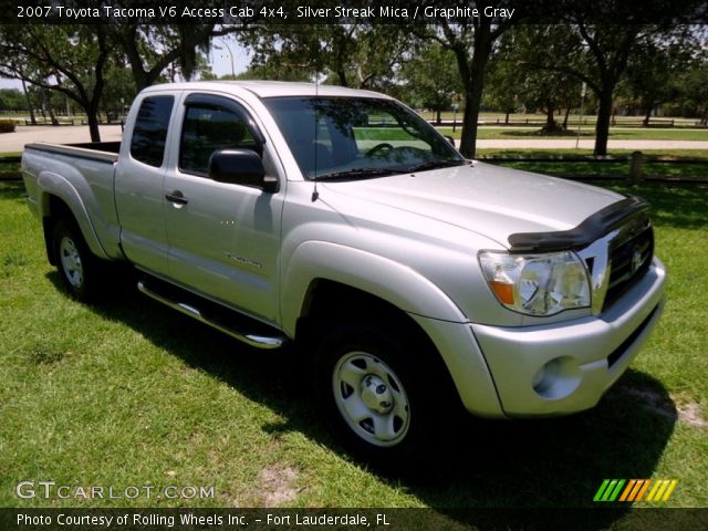 2007 Toyota Tacoma V6 Access Cab 4x4 in Silver Streak Mica