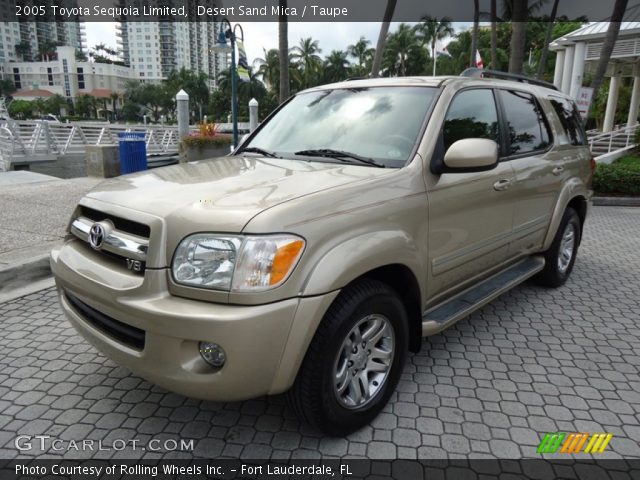 2005 Toyota Sequoia Limited in Desert Sand Mica