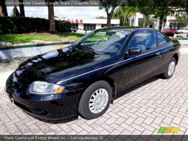 2003 Chevrolet Cavalier Coupe in Black