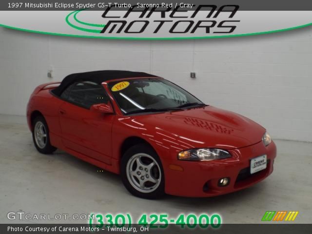 1997 Mitsubishi Eclipse Spyder GS-T Turbo in Saronno Red
