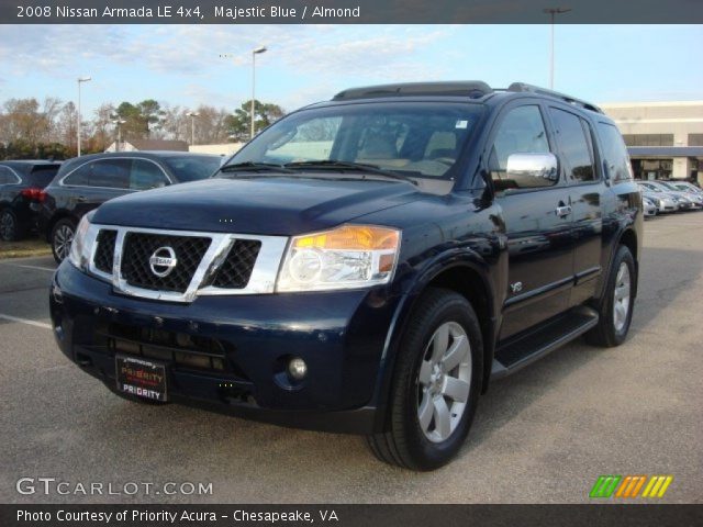 2008 Nissan Armada LE 4x4 in Majestic Blue
