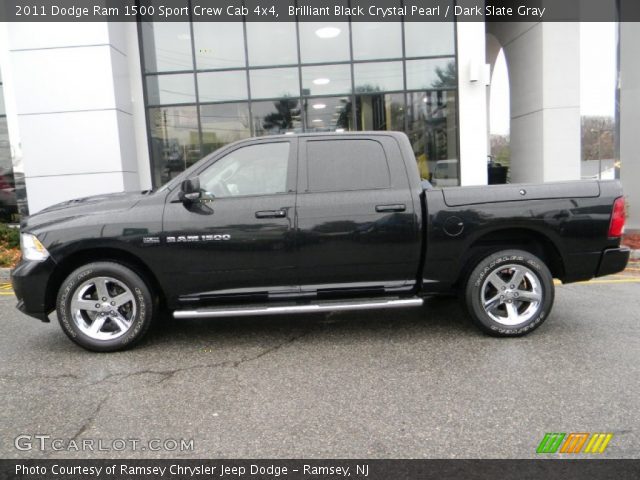 2011 Dodge Ram 1500 Sport Crew Cab 4x4 in Brilliant Black Crystal Pearl