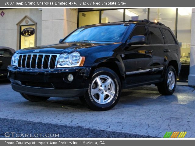 2007 Jeep Grand Cherokee Limited 4x4 in Black