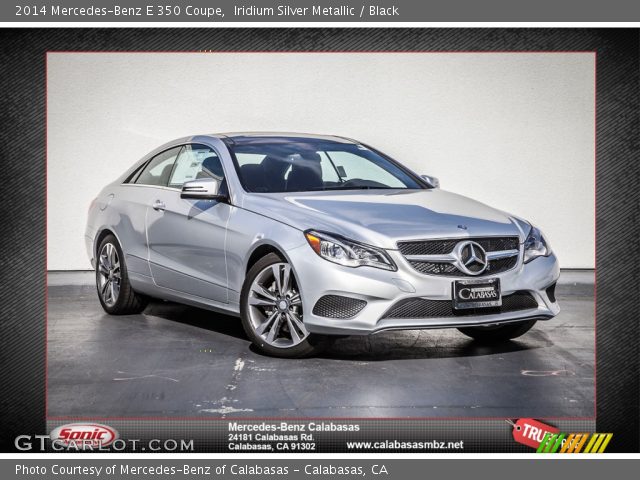 2014 Mercedes-Benz E 350 Coupe in Iridium Silver Metallic