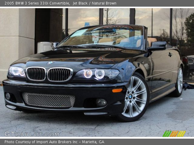 2005 BMW 3 Series 330i Convertible in Jet Black
