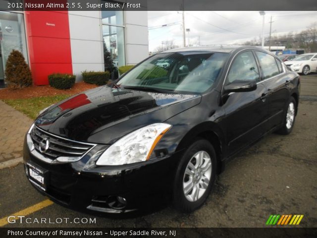 2012 Nissan Altima 2.5 S in Super Black