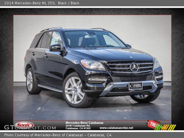 2014 Mercedes-Benz ML 350 in Black