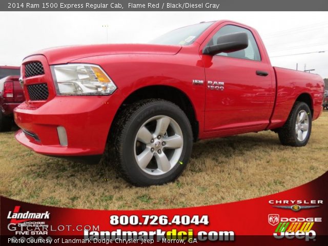 2014 Ram 1500 Express Regular Cab in Flame Red