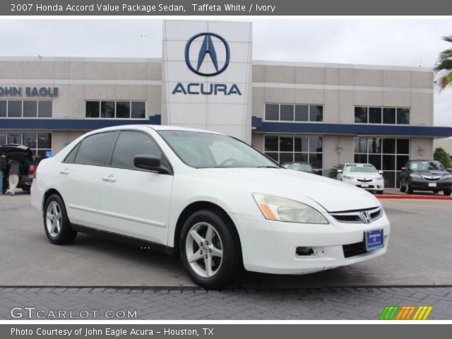 2007 Honda Accord Value Package Sedan in Taffeta White