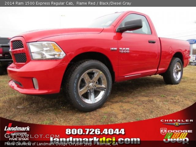 2014 Ram 1500 Express Regular Cab in Flame Red