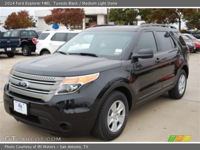 2014 Ford Explorer FWD in Tuxedo Black