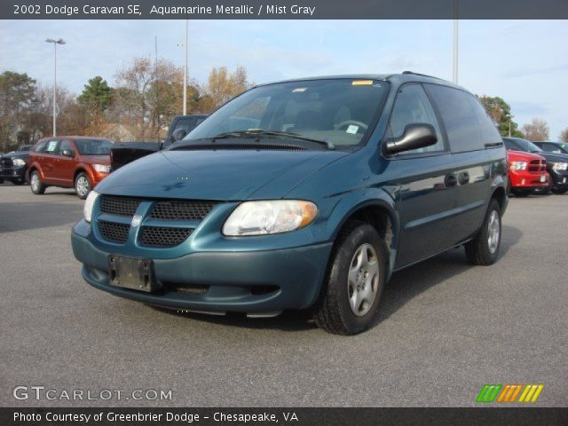 2002 Dodge Caravan SE in Aquamarine Metallic