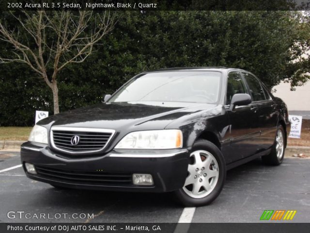 2002 Acura RL 3.5 Sedan in Nighthawk Black