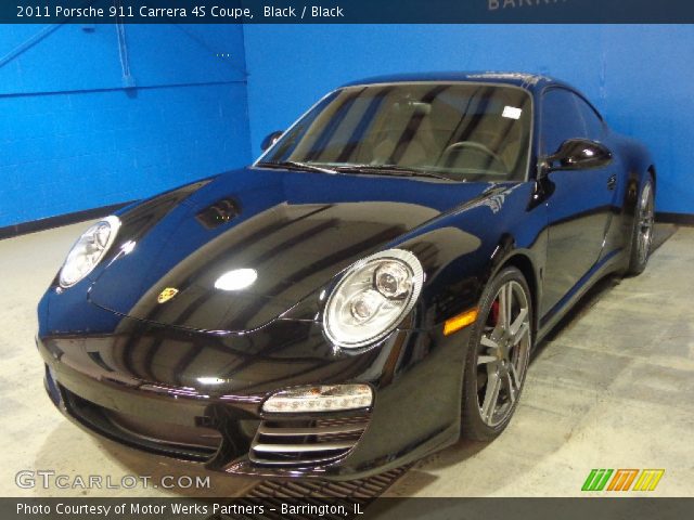 2011 Porsche 911 Carrera 4S Coupe in Black