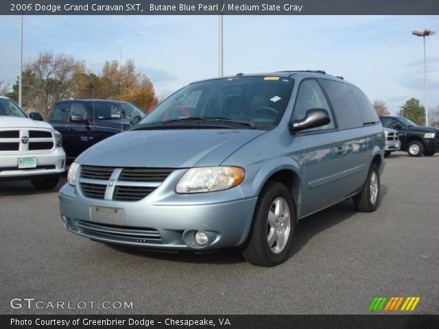 2006 Dodge Grand Caravan SXT in Butane Blue Pearl