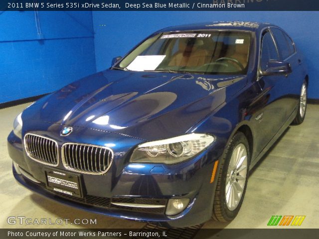 2011 Bmw 5 series deep sea blue metallic #7