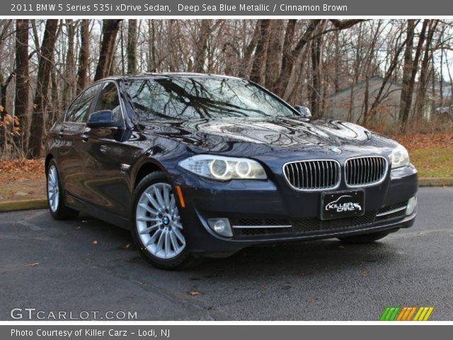 2011 BMW 5 Series 535i xDrive Sedan in Deep Sea Blue Metallic
