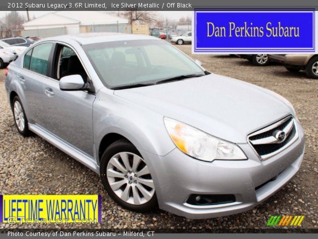 2012 Subaru Legacy 3.6R Limited in Ice Silver Metallic