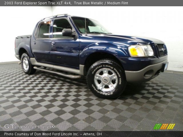 2003 Ford Explorer Sport Trac XLT 4x4 in True Blue Metallic