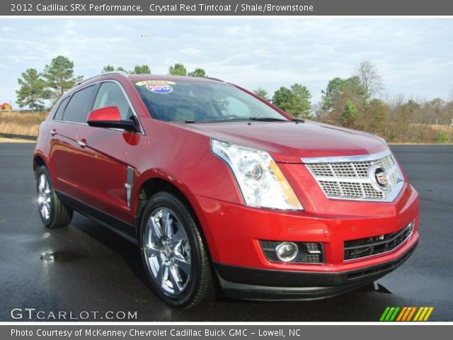 2012 Cadillac SRX Performance in Crystal Red Tintcoat