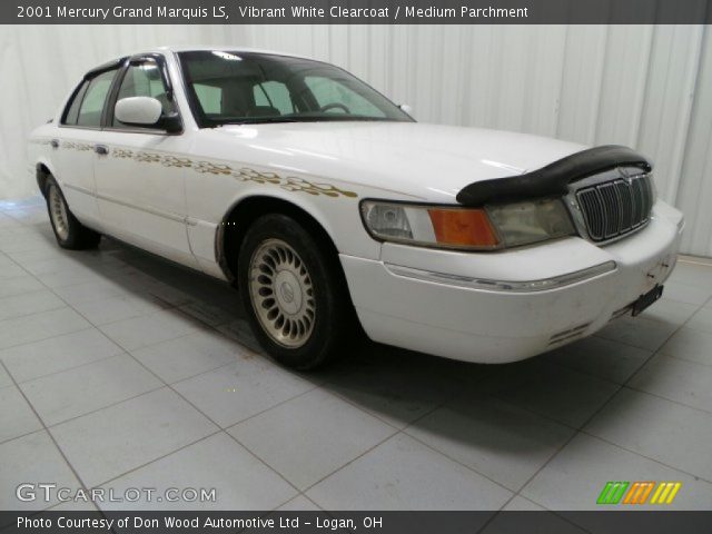 2001 Mercury Grand Marquis LS in Vibrant White Clearcoat