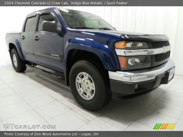 2004 Chevrolet Colorado LS Crew Cab in Indigo Blue Metallic