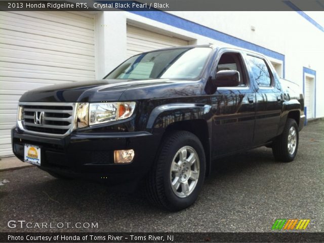 2013 Honda Ridgeline RTS in Crystal Black Pearl